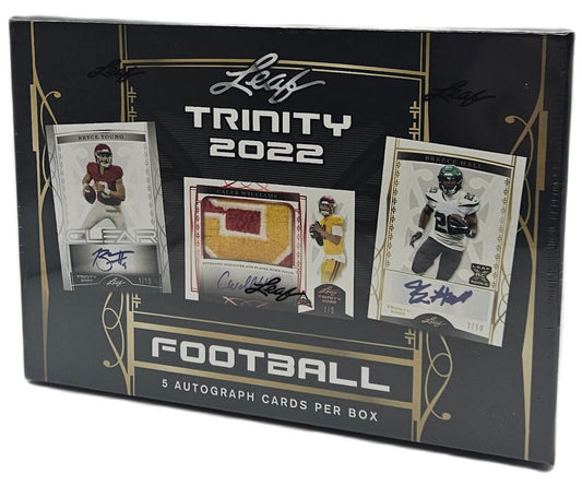 2022 Leaf Trinity Football Hobby Box