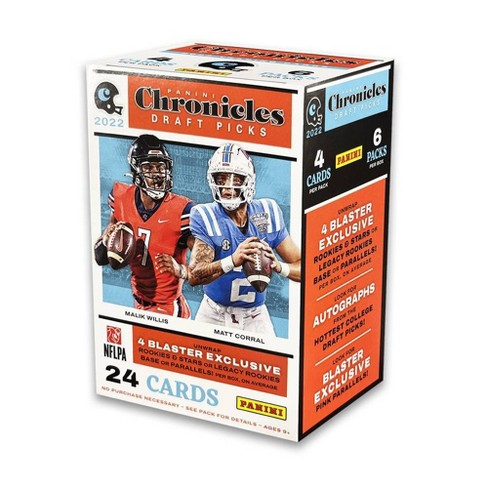 2022 Panini Chronicles Draft Picks Football Blaster Box