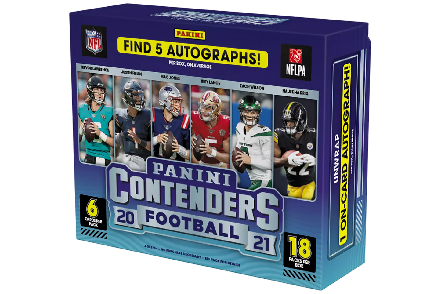 2021 Panini Contenders Football Hobby Box